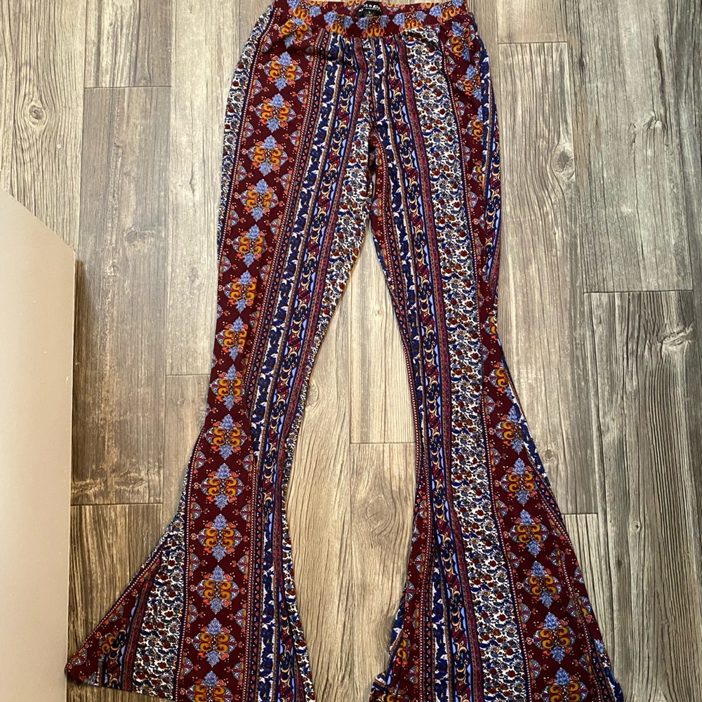 Colorful Flared pants